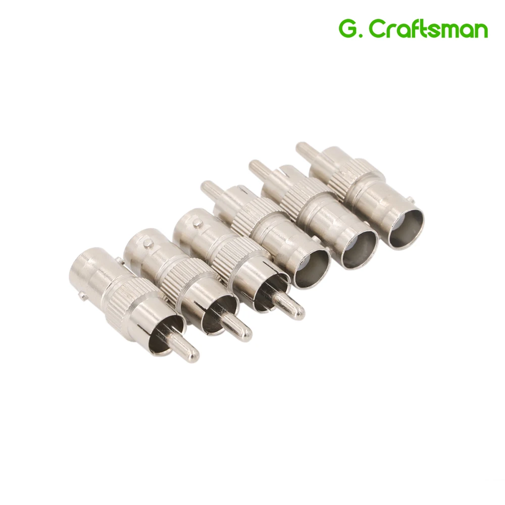

BNC Female to RCA Male Jack CCTV Cameras Accessories Plug Adapter For AHD TVI CVI Camera System B09 G.Craftsman