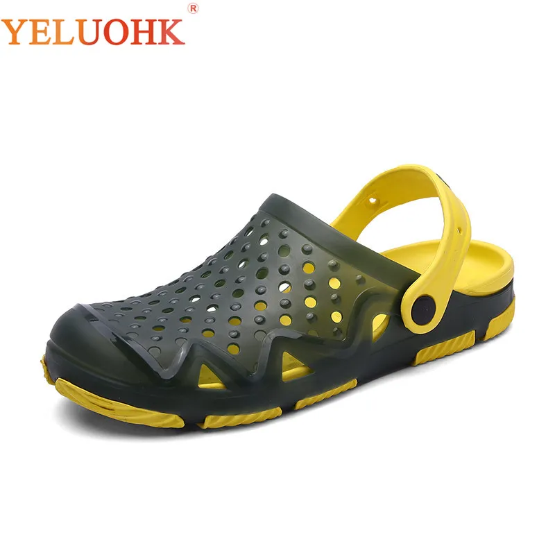 male jelly shoes