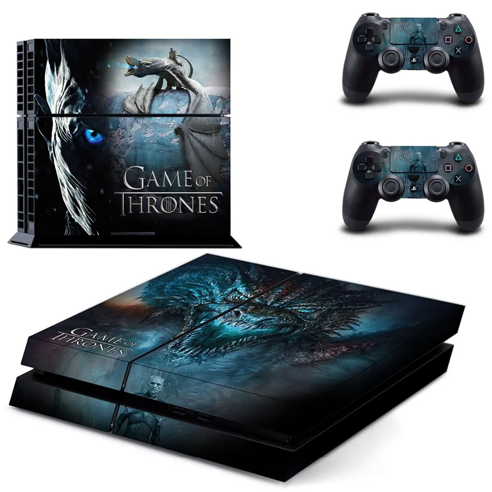 Пленка Игра престолов PS4 стикер кожи виниловая наклейка для Sony Playstation 4 консоли и 2
