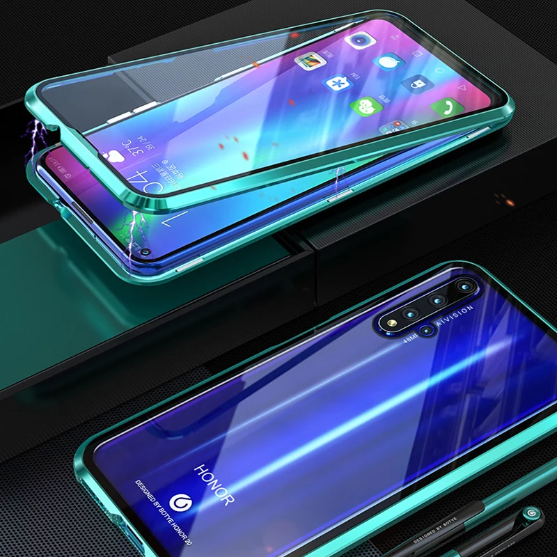 Чехол с полным покрытием корпуса для Huawei honor 20 чехол магнитной застежкой Pro