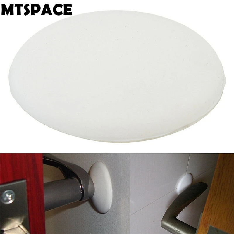 Простая резиновая защитная накладка на дверную ручку MTSPACE 10 шт./компл.|door stop|door stop