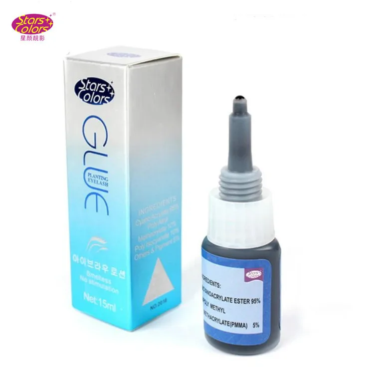 2014 New Extension False Eyelash Graft odourless Non irritant Glue Black Adhesive