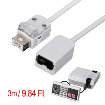 

White High Quality 3m/9.8FT Extension Cable Cord For Nintendo NES Classic Edition Controller Cable Game Accessories