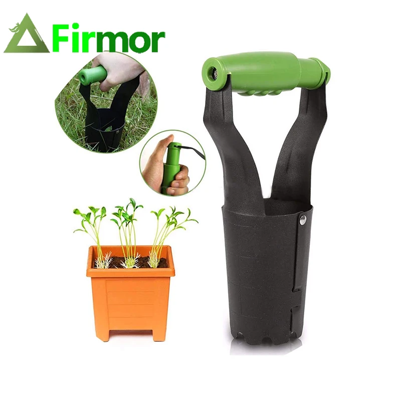 

FIRMOR Carbon Steel Manual Weeding Shovel Weeder Doliform Gardening Weeding Transplanting Shovel Garden Tool