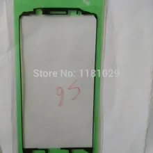 50 шт/партия передний каркас клейкая наклейка для Samsung Galaxy S6 G925 цифровой планшет ЖКД сборка рамка Крышка