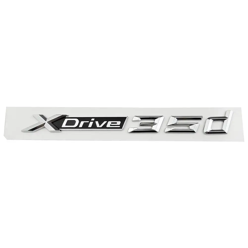 1 50 шт. автомобильный Стайлинг 3D Xdrive 20d 25d 35d 40d 50d значок эмблема кузова наклейка ABS