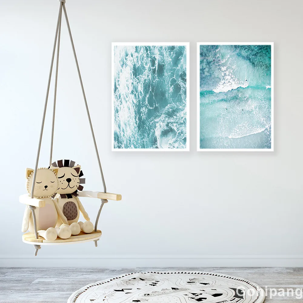Ocean-Wave-Poster-Nordic-Wall-Art-Canvas-Posters-and-Prints-Seascape-Painting-Beach-Pictures-For-Living (2)