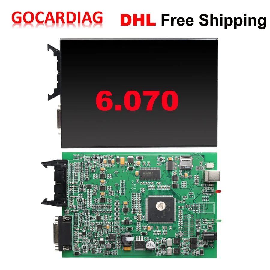 

KT GOCARDIAG Firmware Version 6.070 Software 2.13 No Tokens Limit Chip Tunning Kit ECU Programmer DHL Free Shipping