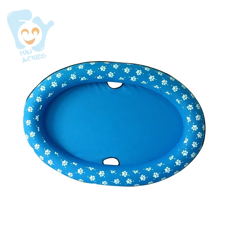 140x90cm Large Inflatable Pet Dog Water Fun Toys Pool Floats Mattress Durable Oxford Cloth with Printing 140x90cm Large Inflatable Pet Dog Water Fun Toys Pool Floats Mattress Durable Oxford Cloth with Printing