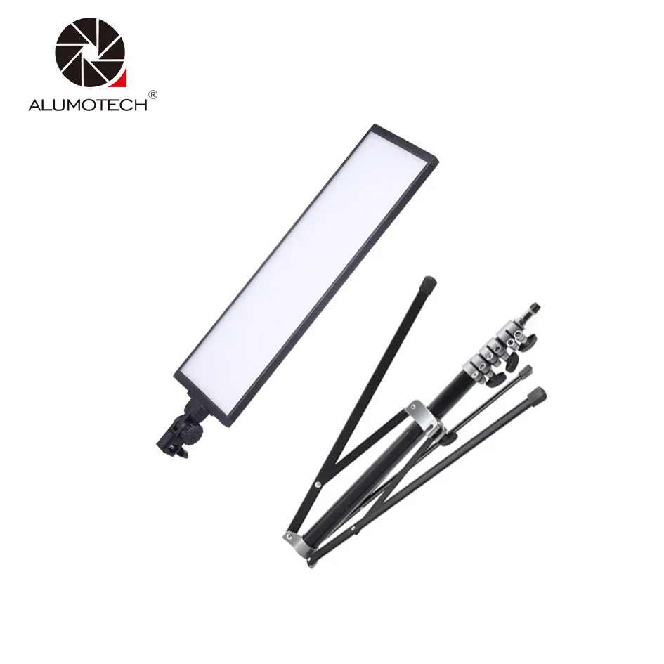 

Bi-color 240Leds 3200K~600K Stepless Dimming LED Lighting+Stand For Photography Video Studio Camera Dimmer High CRI Lighting