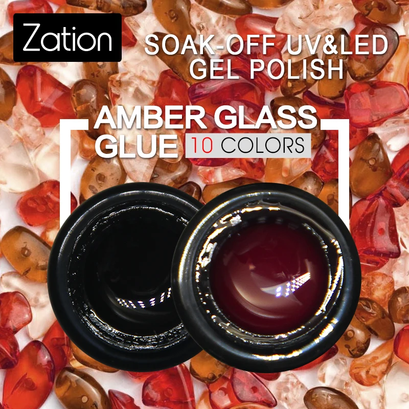 

Zation Jelly Glass Gel Candy Nail Polish Summer Attribute Translucent Neon Color Soak Off UV Varnish Mirror Titanium Gel