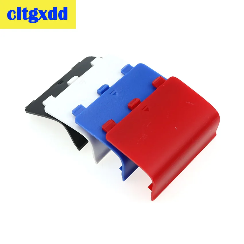 

cltgxdd 2pcs Battery Shell Lid Back Case Cover Replacement For XBox One Wireless Controller