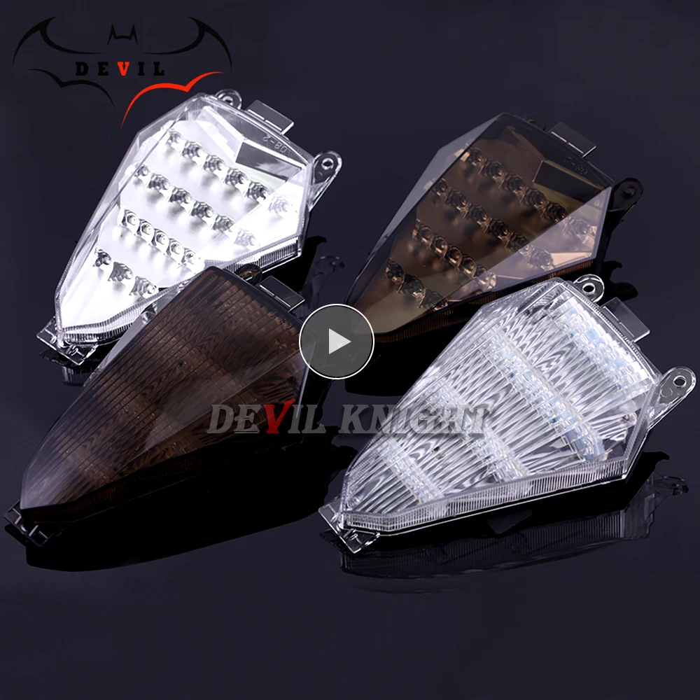 Мотоциклетный фонарь для Yamaha YZF R6 08 16 модифицированный светодиодный задний