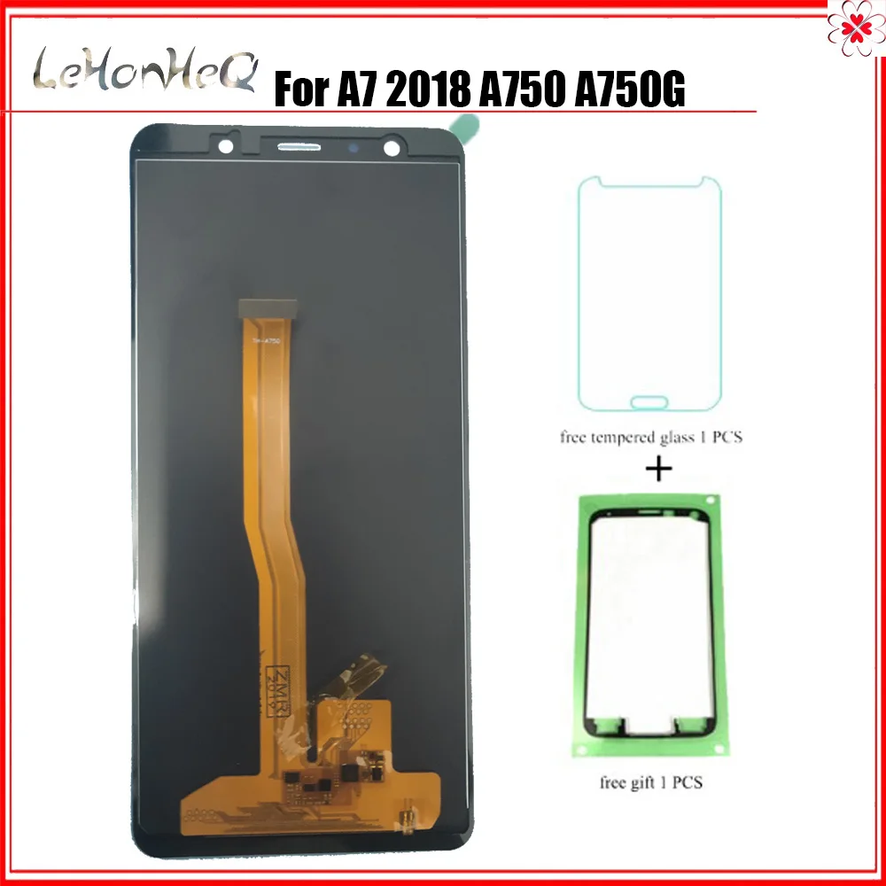 

Test TFT For Samsung Galaxy A7 2018 A750 A750G SM-A750F LCD Display Touch screen Digitizer Assembly For samsung A750 Adjust LCD
