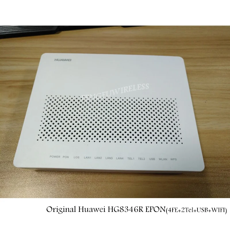 100 шт. оригинальный HG8346R EPON ONU ONT маршрутизатор 4FE + 2Tel USB WIFI такой же fuction как HG8347R HG8240F