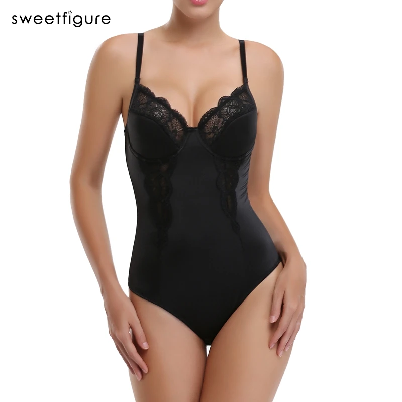 

Slimming Underwear Bodysuit With Bra Women Body Shaping Modeling Strap Lingerie Shaper Slimming Building Underwear Shapewear