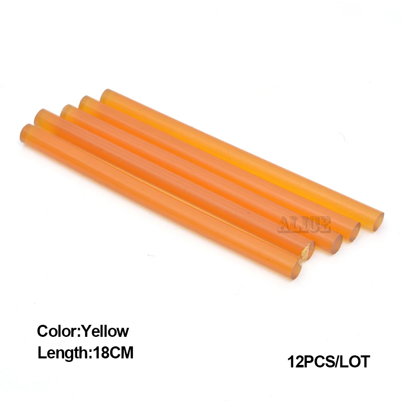 Hair Extensions Keratin Glue Sticks 18cm Hotmelt Glue Colored Hot Glue Sticks