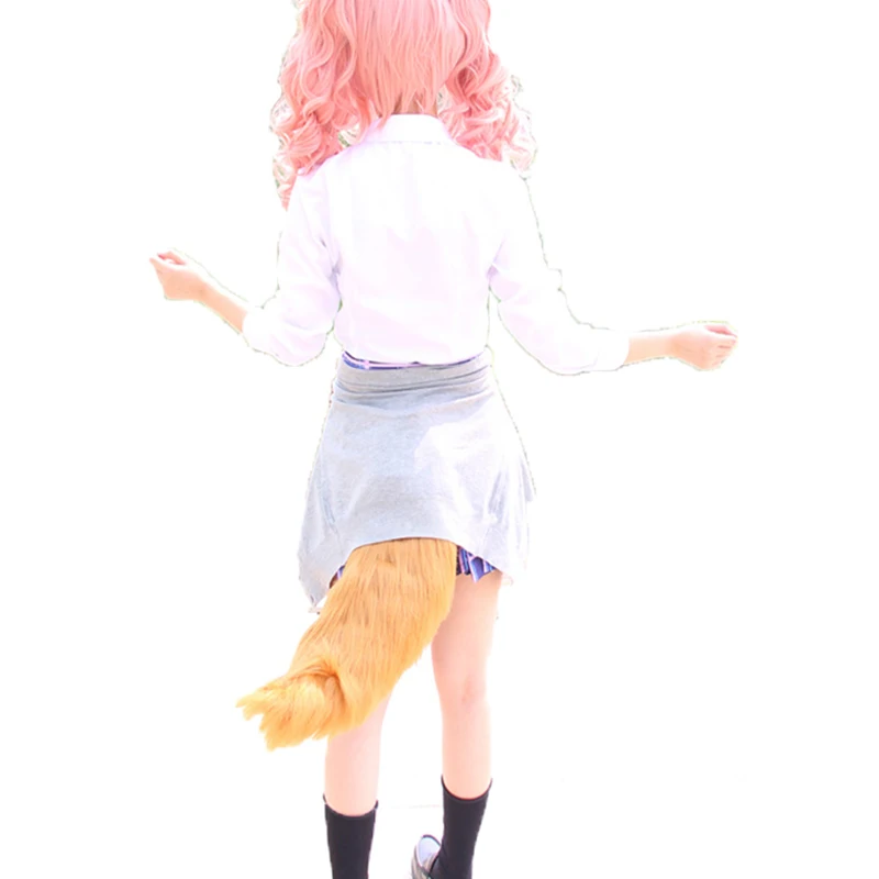 Fate/Extra extella tamamo без Mae Костюм Halloween Party Костюмы для косплея полный набор с ушками и хвосты
