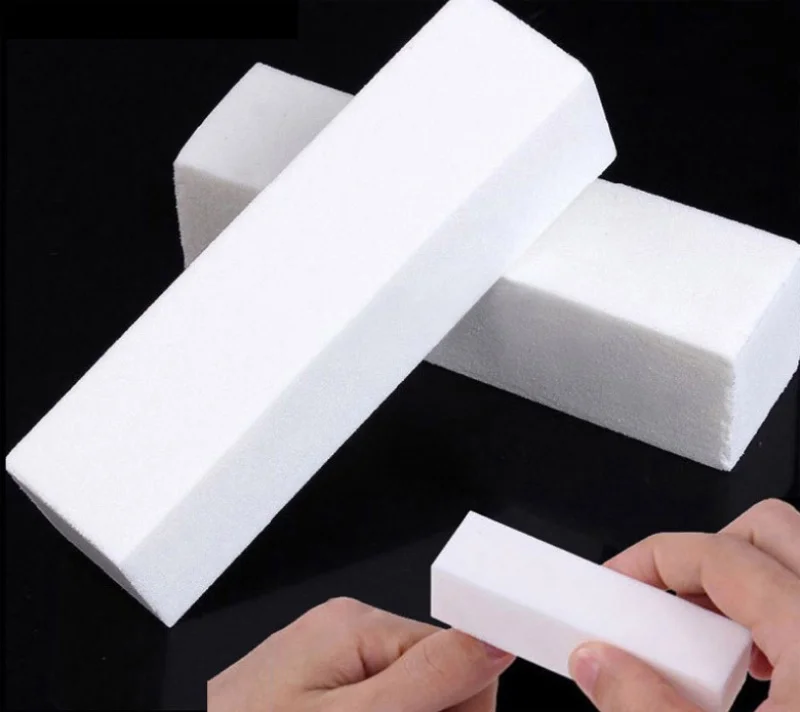 

Ladies Girls White DIY Nail Art Tool Buffer Buffing Sanding Files Block Pedicure Manicure Care Makeup Tools / by dhl 500sets