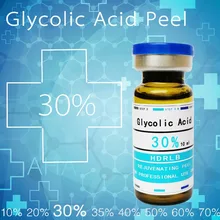 Сумасшедшие продажи гликолевая кислота кожа кожура 30% средство для удаления акне от солнечных ожогов черных точек Забитые Поры тусклый крем средство для отшелушивания для лица