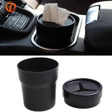 Posbay автомобильный мусорный бак для мусора коробка для хранения пыли Многофункциональный Мини авто мусорное ведро может интерьер Органайзер Замена