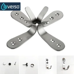 EVERSO 10pcs/set Morden Wall Hook Coat Bag Hat Hanger Robe Hooks Wall Hanging Hooks Home Kitchen Wall Door Holder