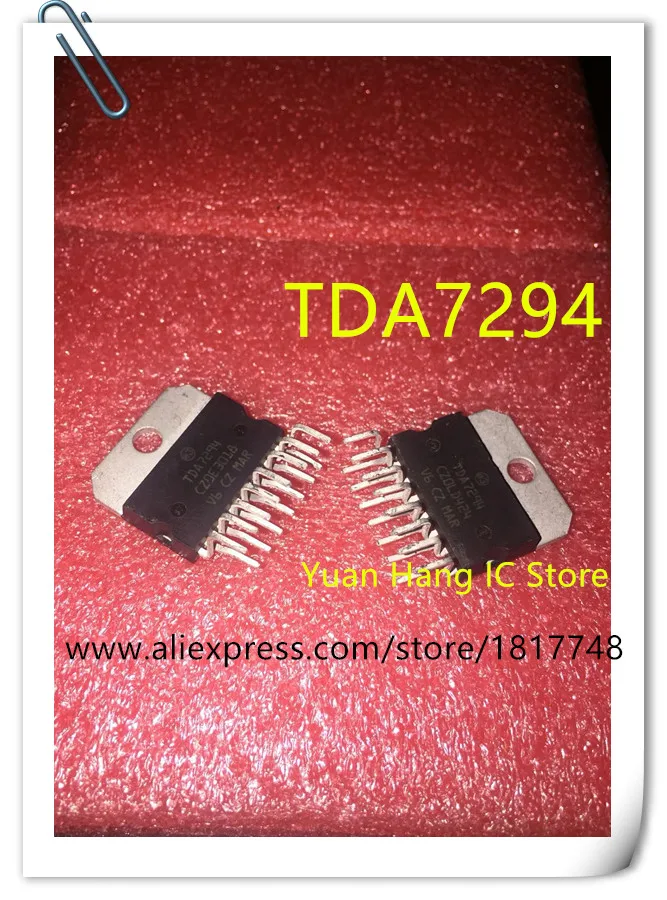 Новый и оригинальный аудиоусилитель 10 шт./лот ST TDA7294 TDA7294V TDA 7294 | Электроника