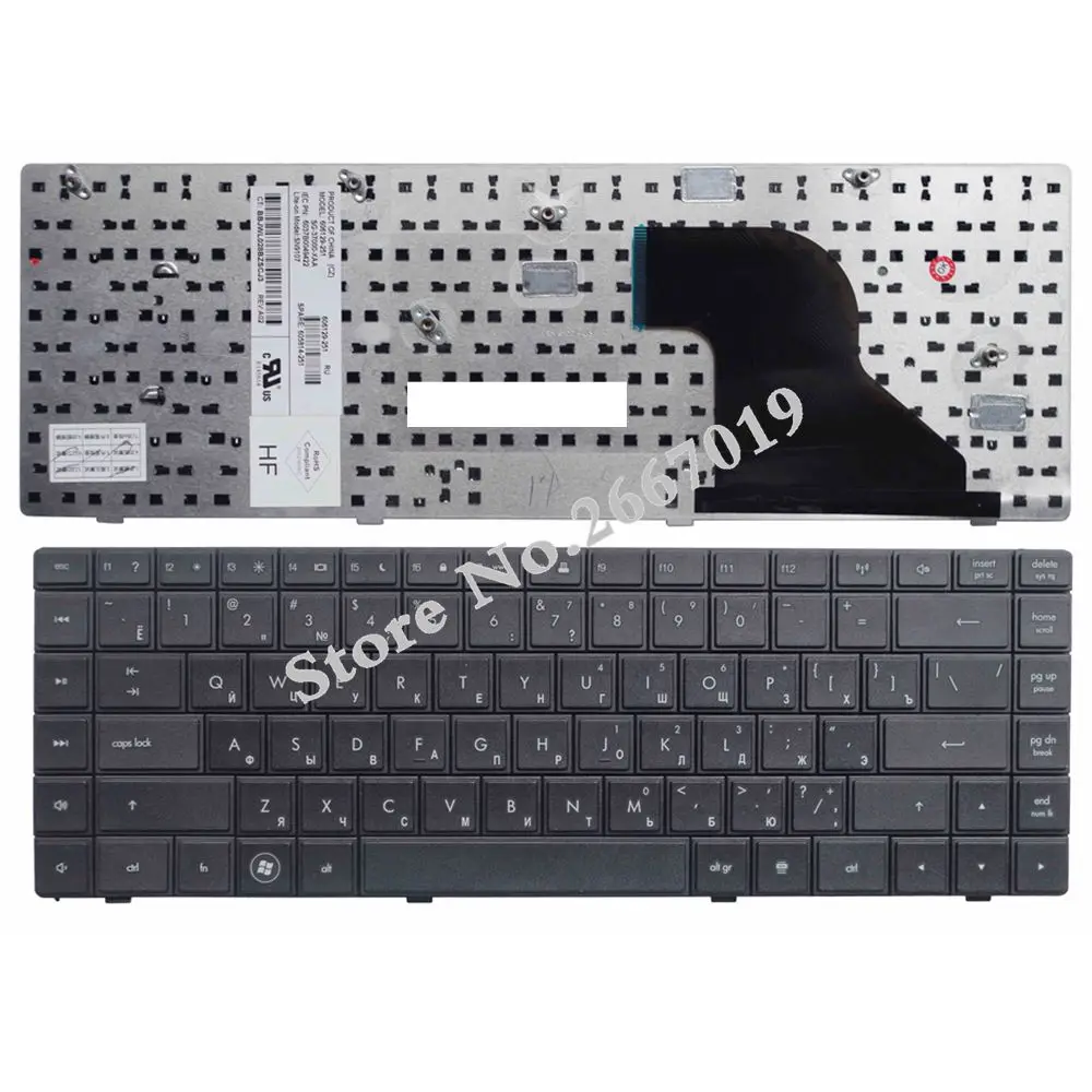  RU Black New RU FOR HP for COMPAQ CQ620 CQ621 CQ625 620 621 625 Laptop Keyboard Russian