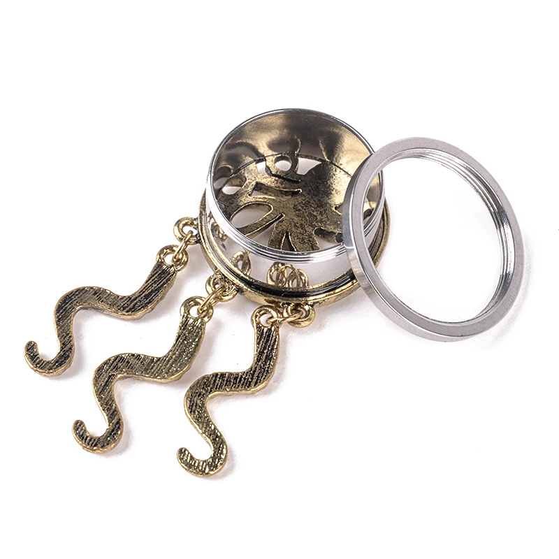 2017 Новый Нержавеющей Стали 316L Осьминог Дизайн Одежды Беруши Hollow Expander Stretche