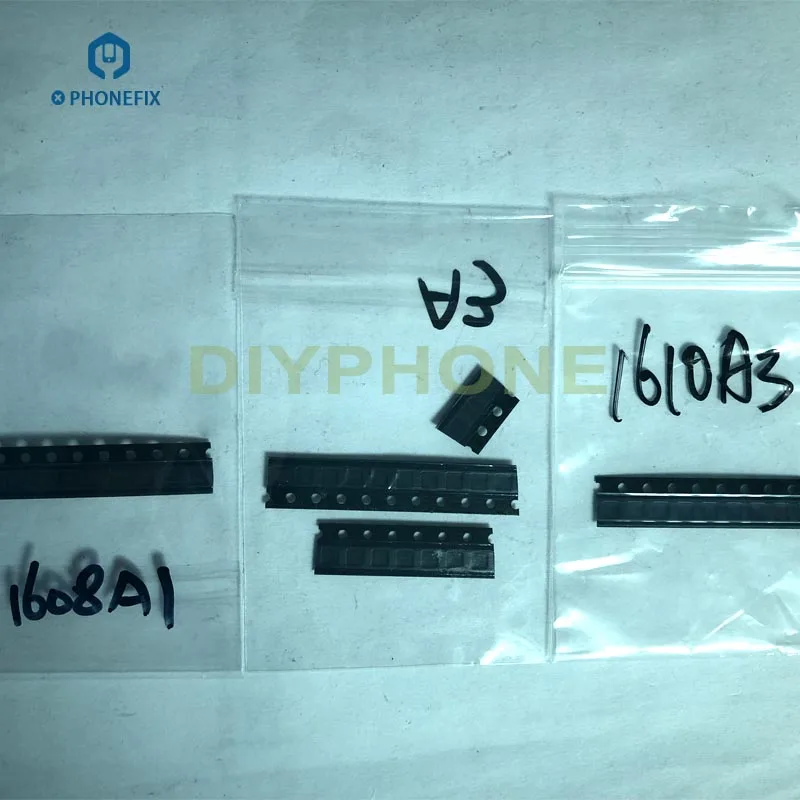 

1608A1 1610A1A2 1610A1A3 610A3B 1612A1 USB control Charge IC U2 usb charging ic for Iphone 5S 6 6S 7 7P 8 USB Charge IC U2