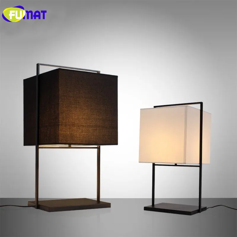 

FUMAT Modern Simple Bedroom Desk Lamp Bedside Lamp Chinese Style Table Lamp Hotel Club Room Decoration Table Light LED