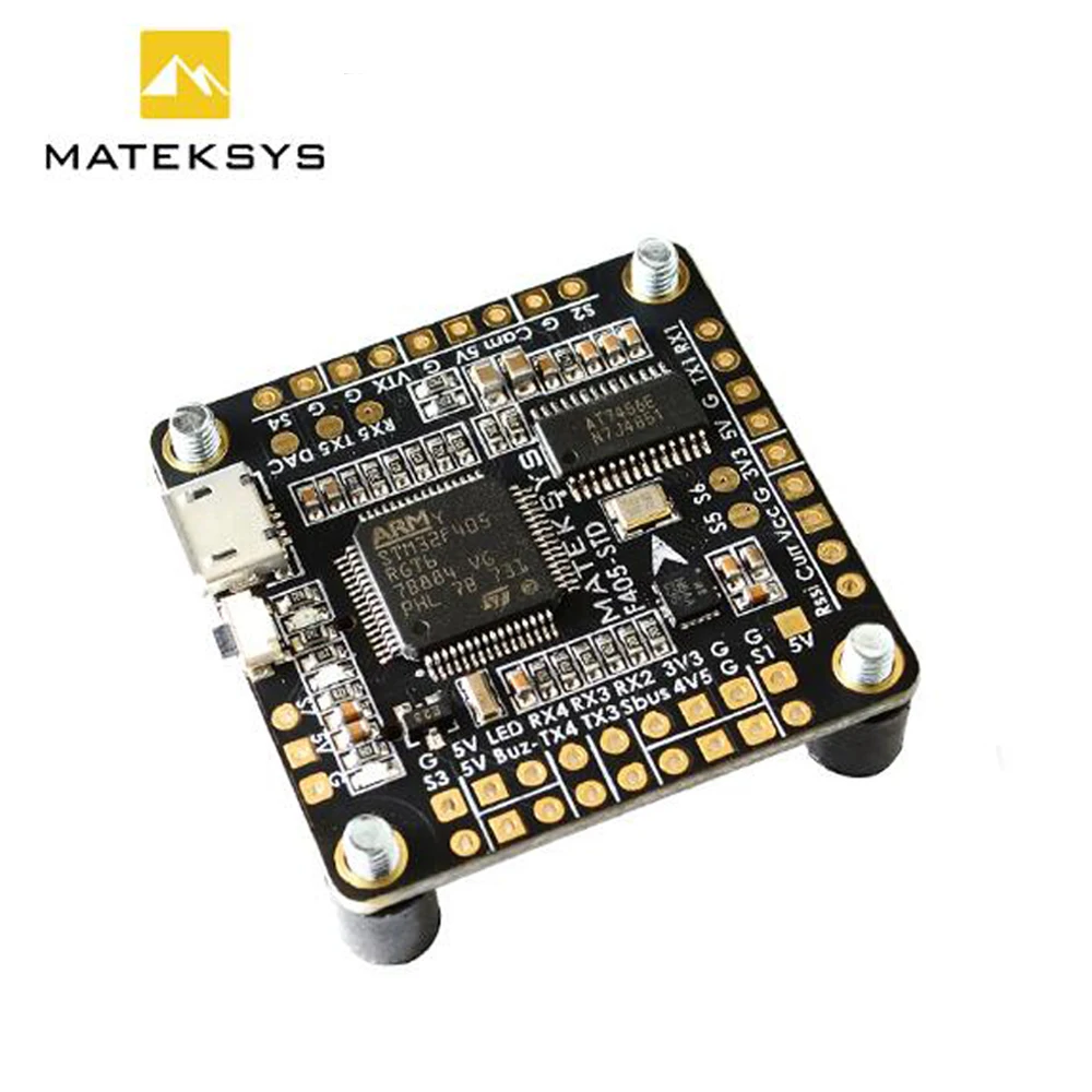 

Matek F405-STD STM32F405 F405 with OSD Flight Control Board DShot outputs For RC Quadcopter Multicopter