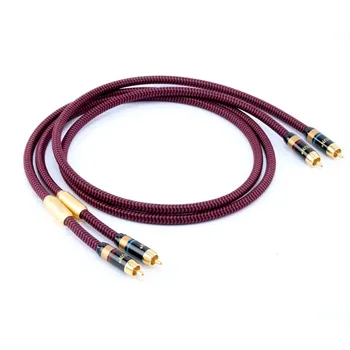 

XIANZUN H-180XH 6N oxygen-free copper signal cable speaker cable double lotus cable RCA audio cable