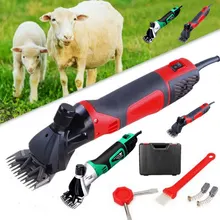 850W 6 Speeds Electric Sheep Shearing Machine Clipper Scissors Shears Cutter Goat Clipper Adjustable 2400r/min US EU AU UK Plug 320w electric shearing machine sheep goat clipper shears wool shearing livestock trimmer farm kit 320w us uk plug