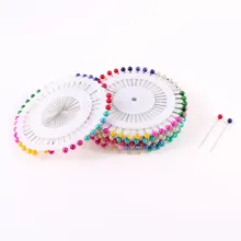 480 шт разные цвета длина шаровая Головка прямые булавки украшения