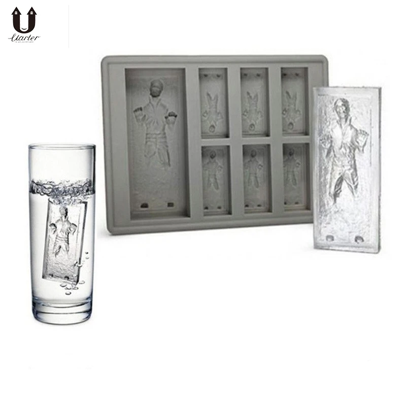 

UARTER Star Wars Drink Ice New Tricks Maker In High quality Silicone Ice Mold Mini Ice Cube Tray Funny Party
