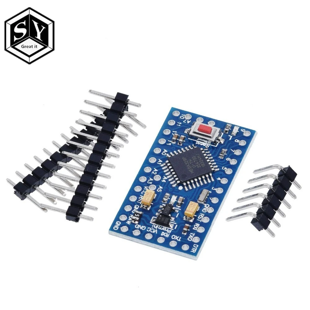 Отлично это 1 шт. с Загрузчиком Pro Mini ATMEGA328P 328 мини ATMEGA328 5 В/16 МГц для arduino