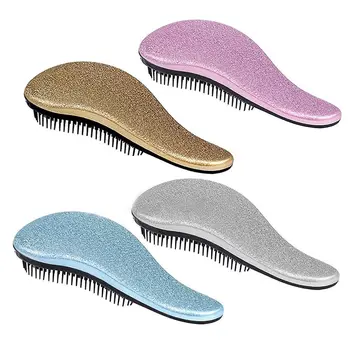 

Fun Magic Handle Tangle Detangling Comb Shower Hair Brush Salon Styling Tamer Hair Brush detangler Salon Styling Tamer exquite