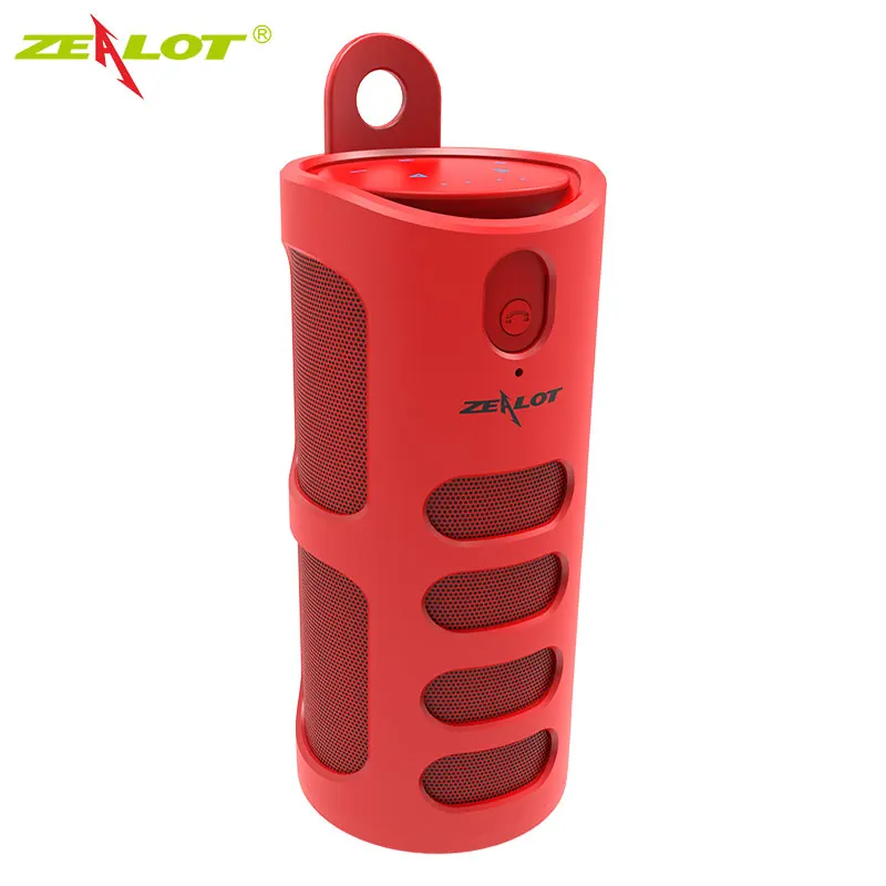 ZEALOT S8 Мощный Bluetooth динамик HIFI музыкальная шкатулка портативный беспроводной