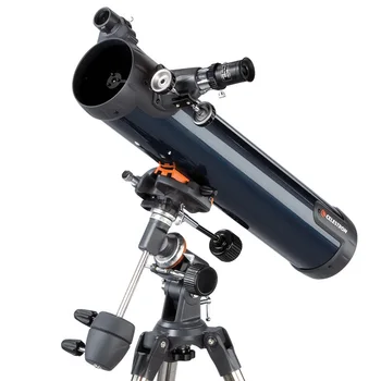 

CELESTRON AstroMaster 76EQ Newtonian Reflector Telescope Red Dot Finderscope Spotting Scopes CG-2 Equatorial Tripod