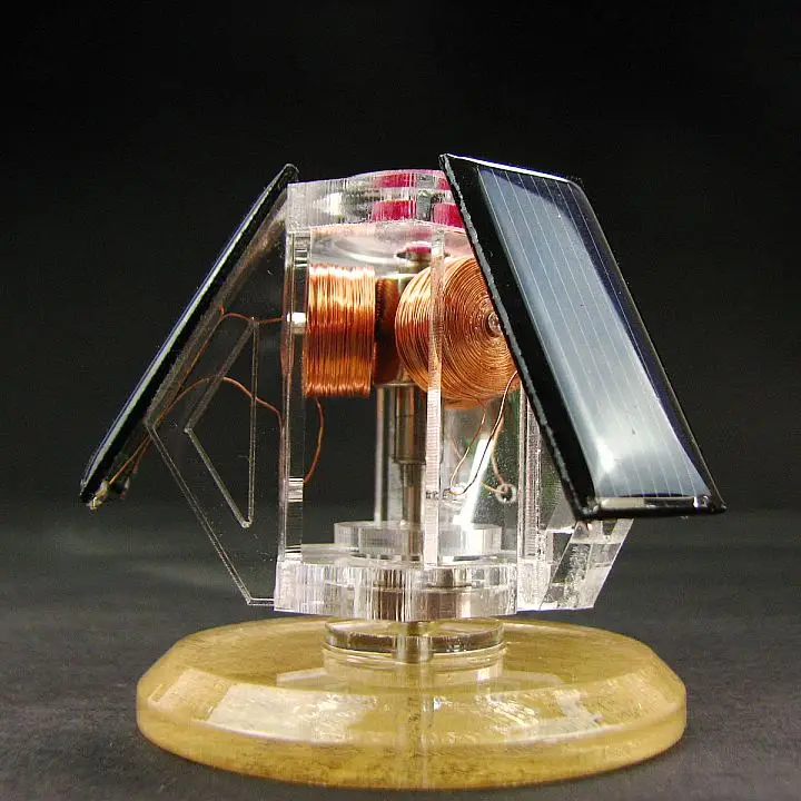 Mendocino Motor Light motive solar toy science Physics Souptoys Solar