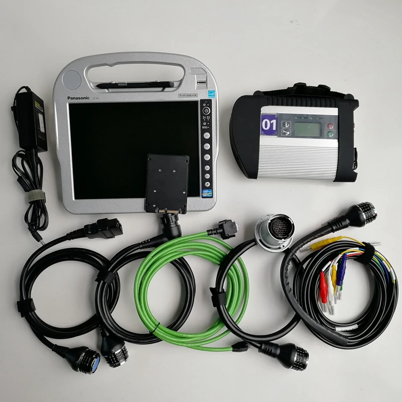 Super MB Star C4 SD + CF-H2 используемый ноутбук 360 ГБ SSD с v02.2021 специально для авто