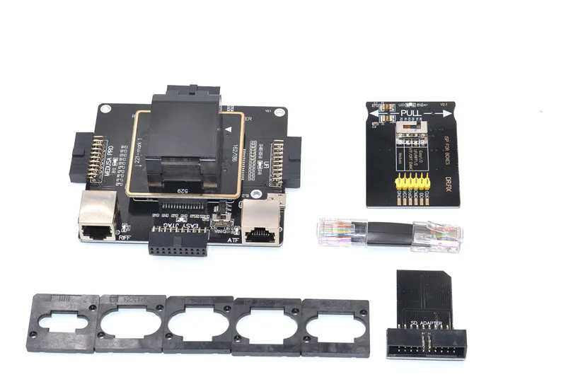 

DR.Fix 6in1 eMMC Tool Adapter Repair for eMMC153/169, eMCP221,eMCP162/186, eMCP529 Work with UFI Box/Easy-Jtag/Riff 2 /eMMC Pro