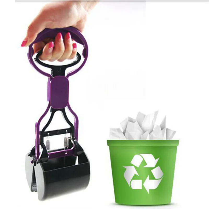 Practical dog cat waste pooper scooper poop scoop shit clean cleaner