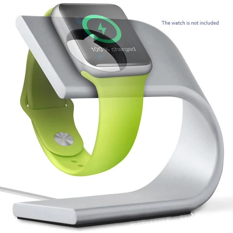 

Watch Charger Stand Holder for Apple Watch 4 3 2 1 38 40 44 42 mm Dock Charging Stand station for iPhone Watch Aluminum Alloy