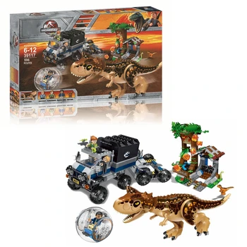 

Jurassic World Dinosaur Brick Compatible Escape Building Block Toys Children's Toys 75929 SY1080 Carnotaurus Gyrosphere