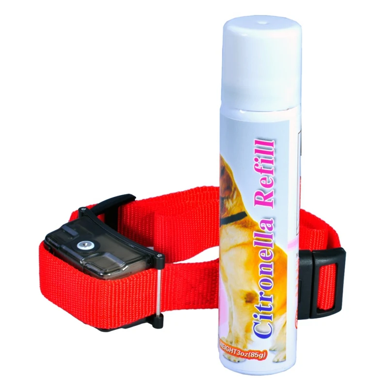 

Dog Spray Bark Collar Training No Bark Mist Control No Barking Collar Using Humane and Safe Pet Citronella Training Tool