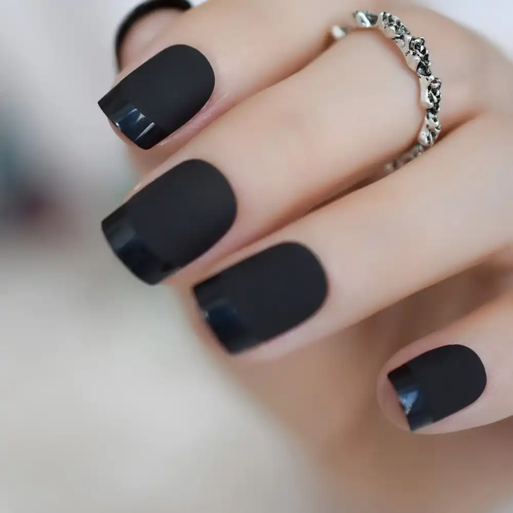 Detail Feedback Questions About Pure Color Medium Nail Art French Detail Feedback Questions About Pure Color Medium Nail Art French