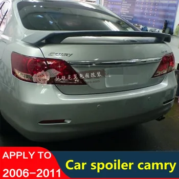 

Car spoiler car rear wing FOR Toyota camry 10 High quality ABS fixed wing With brake lamp spoiler Perforated installation 06-11