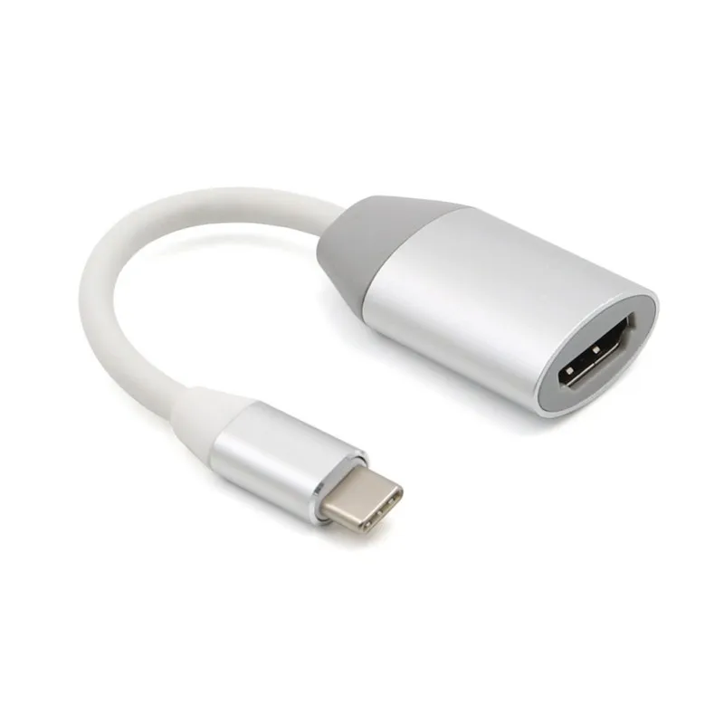 USB 3,1 type C к HDMI штекер к женскому кабелю адаптер конвертер HD4k* 2 k для MacBook matebook